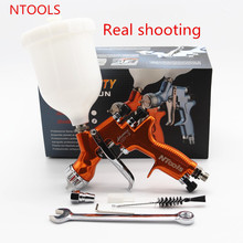High Efficiency and environmental protectioHD-2 HVLP Spray Gun  Gravity Feed for all Auto Paint ,Topcoat and Touch-Up with 600cc 2024 - buy cheap