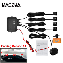 Maozua Car Parking Sensor Kit 12V 4 Sensors Buzzer 22MM Car Reverse Backup Rear Buzzer Radar Sound Alert Indicator Probe System 2024 - buy cheap