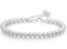 925 Pure Silver Bracelet for Women 5MM Beads Bracelets Ball Chain Bracelet Fashion Jewelry Accessories Pulseira Christmas Gifts 2024 - buy cheap