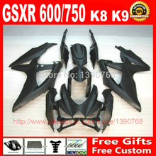 Fairing kit for SUZUKI GSXR600 GSXR750 2008 2009 2010 all matte black ABS fairings set 08 09 10 GSX-R 600 750 K8 7 gifts BM22 2024 - buy cheap