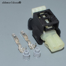 Shhworld 2pin 1,2 мм для Audi авто Электрический корпус вилка пластиковая Водонепроницаемая проводка Кабельный разъем 805-120-522 2024 - купить недорого