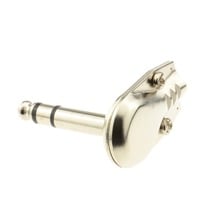 1/4 6.35 mm Stereo TRS Right Angle Guitar Plug Flat Male Audio Pancake Connector 2024 - buy cheap