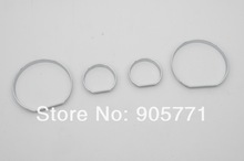 Conjunto de anel cromado para painel de carro bmw e46 2024 - compre barato