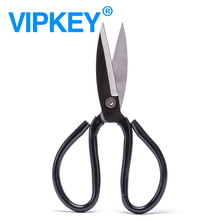 carbon steel household scissors with rubber coated handle high quality strong shear 2024 - buy cheap