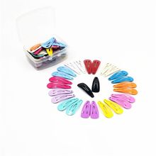 30pcs 3cm Snap Hair Clips for Hair Clip Pins BB Hairpins Color Metal Barrettes for Baby Children Women Girls Styling Accessories 2024 - buy cheap