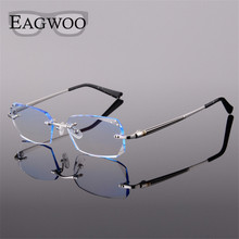 Gafas de titanio para hombres, lentes bifocales fotocromáticos con prescripción de miopía de lectura, grandes y anchas, con lentes de Color, 2851 2024 - compra barato