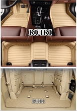 ¡Alta calidad! Tapetes especiales personalizados + alfombra de maletero para Toyota Land Cruiser 200, 2019-2007, 7 asientos, alfombras duraderas, envío gratis 2024 - compra barato