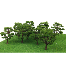 10 Green Model Trees Train Railway Park Street Wargame Diorama Scenery HO N 2024 - buy cheap