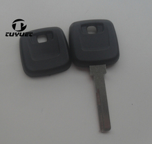 Shell-capa para chave de carro, peça de reposição para volvo s40 v40, com sulco lateral (hu56r) 2024 - compre barato