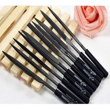 10Pc Needle File Set Files For Metal Glass Stone Jewelry Wood Carving Craft Tool P0.05 2024 - buy cheap