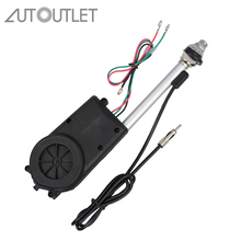 AUTOUTLET Car Auto for SUV Electric Automatic Antenna AM FM Radio Mast Universal Automatic Booster Power Aerial Kit mast Black 2024 - buy cheap