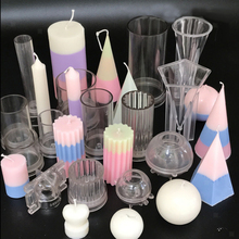 Прозрачная форма для свечей, форма для мыла, Сферическая форма для изготовления свечей в форме пирамиды, Пластиковая форма, сделай сам, свечная глина, ремесленные инструменты 2024 - купить недорого