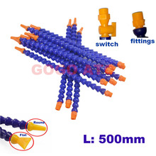 5 шт./лот, круглая охлаждающая трубка со Swtich для G1/4 3/8 1/2 3/4 -L 500 мм, труба для водяного охлаждения, масляный пластиковый трубный переключатель 2024 - купить недорого