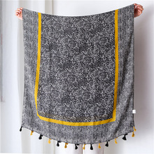 Bufanda de viscosa con estampado de cebra para mujeres, pañuelo grueso de talla larga, hiyab, a la moda, 2020 2024 - compra barato