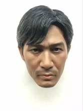 Personalizado 1/6 escala tony leung cabeça esculpir chiu wai headplay assuntos infernais para phicen tbleague figura brinquedo 2024 - compre barato