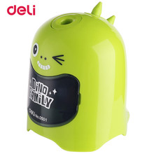 Deli Cute Automatic Pencil Sharpener School Stationery Electric Pencil Sharpener Creative Students Office Supplies 40D0501 2024 - buy cheap