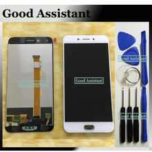 High Quality Black/White For Oppo A77 A77T / F1s 2017 Full LCD DIsplay + Touch Screen Digitizer Assembly Replacement Free Tools 2024 - buy cheap