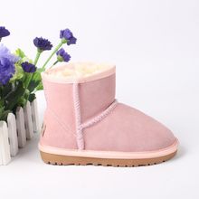 Botas de los niños zapatos botas niñas botas de nieve slip-on zapatos de bebé de invierno firls zapatos de-becerro Bebé Zapatos de niñas bebé botas 2024 - compra barato