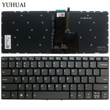 Nuevo teclado de EE.UU. con retroiluminación para ordenador portátil, para Lenovo FLEX 5-1470, Flex 5-1570, US, 5-1570 2024 - compra barato