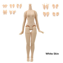 El cuerpo articulado de 21 cm es adecuado para 1/6 muñeca Blyth, Con pechos grandes y piel, adecuado para juguetes corporales DIY 2024 - compra barato