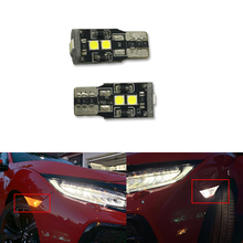 2 luz de marcador lateral canbus sem erros w5w t10 para honda civic x (2019) 2024 - compre barato