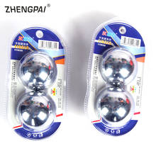 ZHENGPAI 45mm Metal Fitness Equipment Ball Weing Iron Handle Ball Corssfit Muscle Relex Apparatus Fitness Ball 2024 - buy cheap