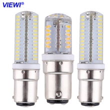 10pcs lampada led 110v 220v B15 silicone corn bulbs smd 3014 58 64 72 104 leds high qaulity bright home bulb candle lamp lights 2024 - buy cheap