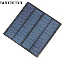 BUHESHUI 12V 3W Polycrystalline Solar Cell Solar Panel For Charging 9V Battery DIY Solar Charger Solar Module 145*145*3MM Epoxy 2024 - buy cheap