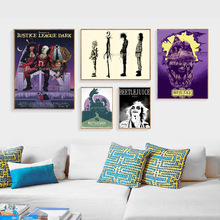 Beetlejuice-papel tapiz de película HD, pósteres de lienzo de Arte de pared, impresiones de pintura, imágenes de pared para oficina, sala de estar, decoración del hogar, obras de arte 2024 - compra barato