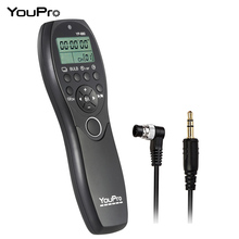 Free shipping YouPro YP-880/DC0 wired Timer Remote Switch ,remote control for Nikon D810/D800/D700/D300 2024 - buy cheap