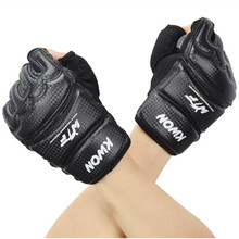 Kids/Adult Half Finger Boxing Gloves Karate Sandbag Taekwondo Mitts Protector kick boxing guantes de boxeo gloves 2024 - buy cheap
