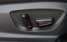 2018 Interior Carbon Fiber Color Seat Adjust Button Panel Kit Overlay Chrome Car Styling For Toyota Camry Accessories 2024 - buy cheap