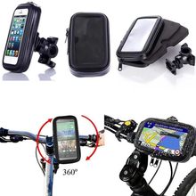 Motorcycle Bike Phone Holder Mobile Support Stand Handlebar Mount Bracket for iphone X 8 Plus SE GPS Waterproof Phone Bag Cover 2024 - buy cheap