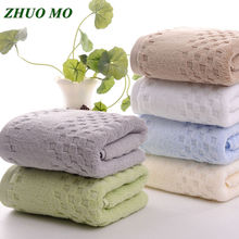 Toalha de banho grande de algodão egípcio, 40*75cm, 220g, para adultos, folhas de banho, alta qualidade, macio, lavagem do rosto, toalhas de mão 2024 - compre barato