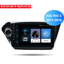 2din Android  9"  Car Radio Multimedia Video Player Navigation GPS For KIA RIO accessories sedan 2011 12 13 14 15 2016 rio3 auto 2024 - buy cheap