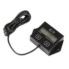 Free shipping RL-HM011A battery replaceable changeable Digital paramotor ATV tach Hour Meter Tachometer 2024 - buy cheap