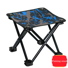Fishing stool outdoor portable folding chair outdoor fishing stool chair outdoors leisure camping chair 2024 - buy cheap