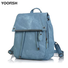 YOOFISH College style women's shoulder bag cross border new trend pu leather Fashion solid color ladies bag Free shipping XZ-172 2024 - buy cheap