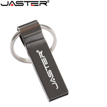 JASTERMetal USB Flash Drive Waterproof Pen Drive 64gb 32gb 16gb 8gb 4gb Real Capacity USB Stick Pendrive with Key Ring 2024 - buy cheap