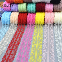 10 yards beautiful white lace embroidery lace, DIY crafts / wedding / clothing / gifts and other accessories 2024 - buy cheap