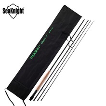 SeaKnight MAXWAY Classic Series Fly Fishing Rod 3/4# 5/6# 7/8# Medium Fast Action 4 Sections 2.1M 2.7M Light Fly Rod Cork Handle 2024 - buy cheap