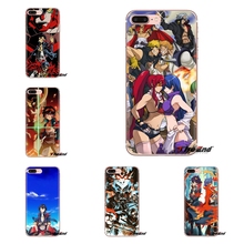 Прозрачный чехол из ТПУ для Samsung Galaxy S3 S4 S5 Mini S6 S7 Edge S8 S9 S10 Plus Note 3 4 5 8 9 Tengen Toppa Gurren Lagann 2024 - купить недорого