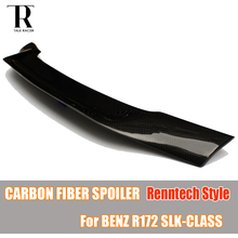 Alerón trasero de fibra de carbono estilo Renntech, R171, para Benz SLK-CLASS, SLK200, SLK250, SLK300, SLK350, 2012 - 2016 R Style 2024 - compra barato