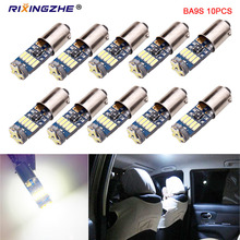 RXZ-luces LED de estacionamiento para coche, luces de matrícula, color blanco, ba9s, t4w, h6w, 4014LED, 15SMD, Canbus, 10 Uds. 2024 - compra barato