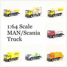 RMZ City/Diecast Toy Model/1:64 Scale/Scania/Man Engineering Container Truck/Garbage Truck Series/Educational Collection 2024 - buy cheap