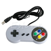 USB-контроллер для супер-Nintendo SNES, эмулятор ПК/Mac, быстрая доставка электроники, 1 шт. 2024 - купить недорого