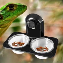 HobbyLane-cuenco de agua para reptiles, anfibios, cuenco para comida de lagarto para mascotas 2024 - compra barato