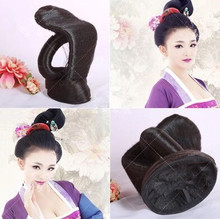 ancient chinese hair ancient chinese princess products for women tang dynasty cosplay hair china vintage shaped hair 2024 - buy cheap