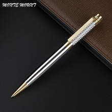 Monte mount caneta esferográfica de metal 0.7mm, caneta esferográfica de luxo, caneta em gel para escritório, escola e negócios, 1 peça 2024 - compre barato