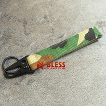 Chaveiro de camuflagem, chaveiro para fãs, automóveis, corrida, para cartão de identificação, pingente, reequipamento, jdm, corda, fivela, tecer 2024 - compre barato